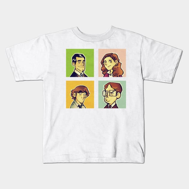 The Office Kids T-Shirt by cptpuggles